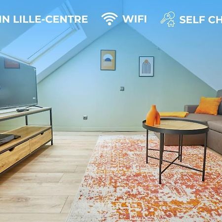 Elegant T3 A 5 Min De La Gare Lille-Flandres Apartment Mons-en-Baroeul Exterior foto